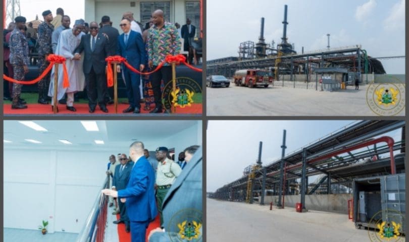 President Akufo-Addo Commissions Sentuo Oil Refinery In Tema ...