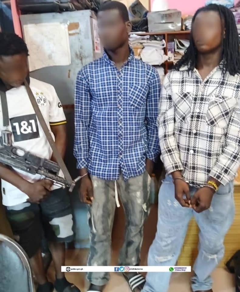 Three Arrested for Unlawful Possession of Arms and Ammunition ...