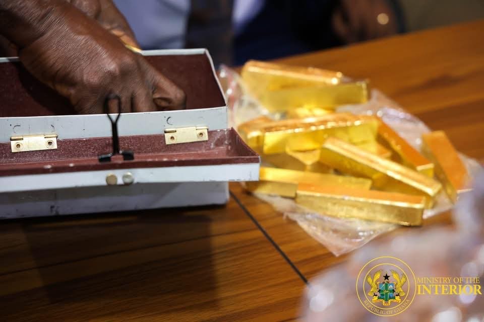 NACOC Hands Over $1.7 Million in Seized Gold to Ghana Gold Board ...