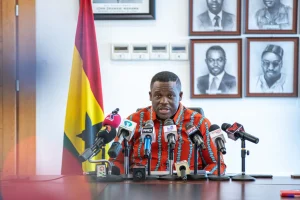 Minister of Communication, Digital Technology and Innovations, Samuel Nartey George