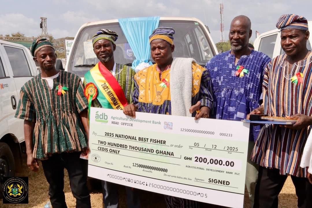Minister Opoku Applauds Farmers and Fishers at 41st National Farmers’ Day Celebration in Ho