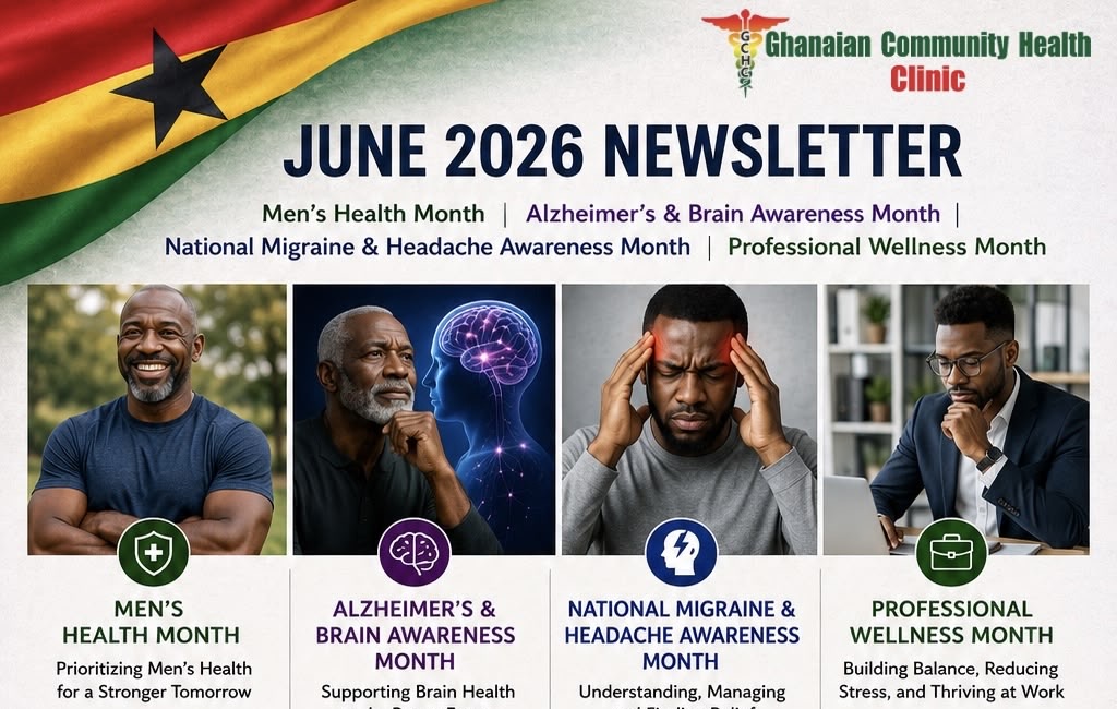 MAIDEN NEWSLETTER OF THE GHANAIAN COMMUNITY HEALTH CLINIC