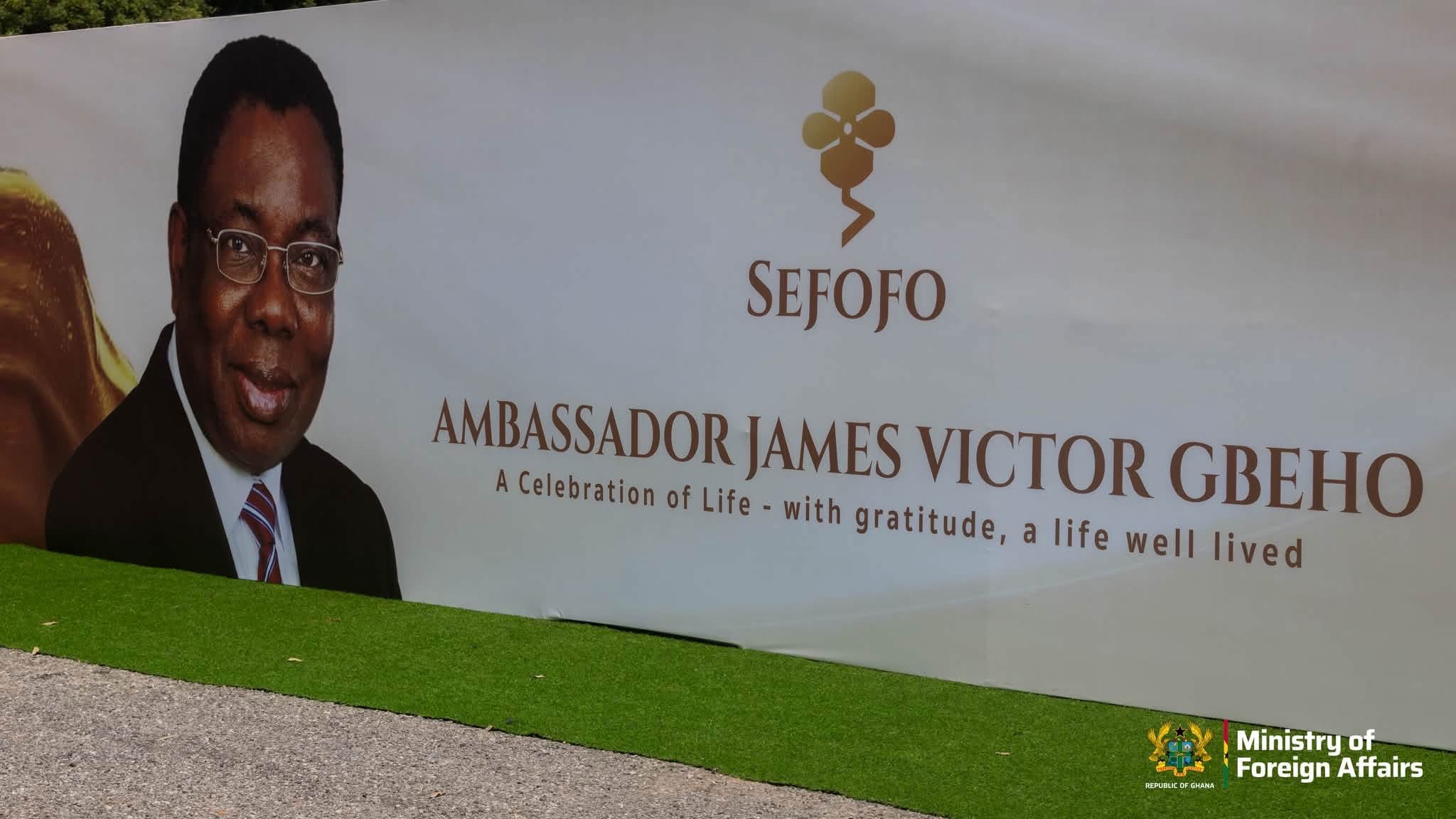 State funeral tribute by Samuel Okudzeto Ablakwa in honour of Ambassador James Victor Gbeho